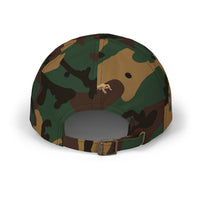 Dad Cap — Puerto Rico Flag Embroidered Distressed Logo