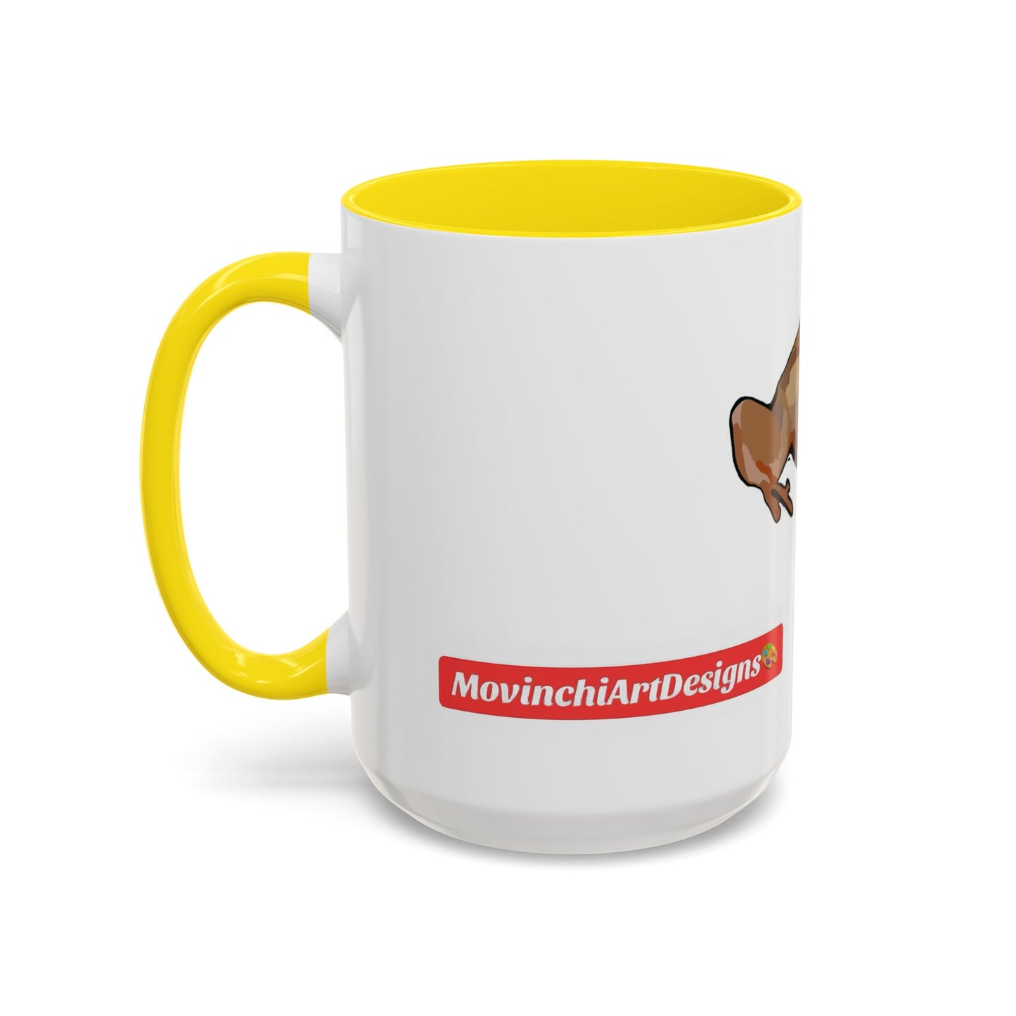 COQUI.  Frog Accent Coffee Mug — Cute Woodland Tree Frog Design (11/15 oz)
