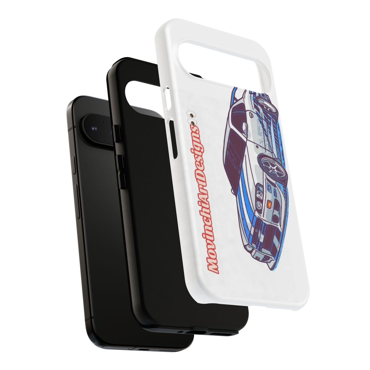 Retro Skyline r34 Phone Case — Vintage Sports Car Graphic