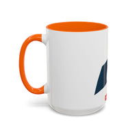 AERIAL.   Wave Accent Coffee Mug — Watersports Lover Gift