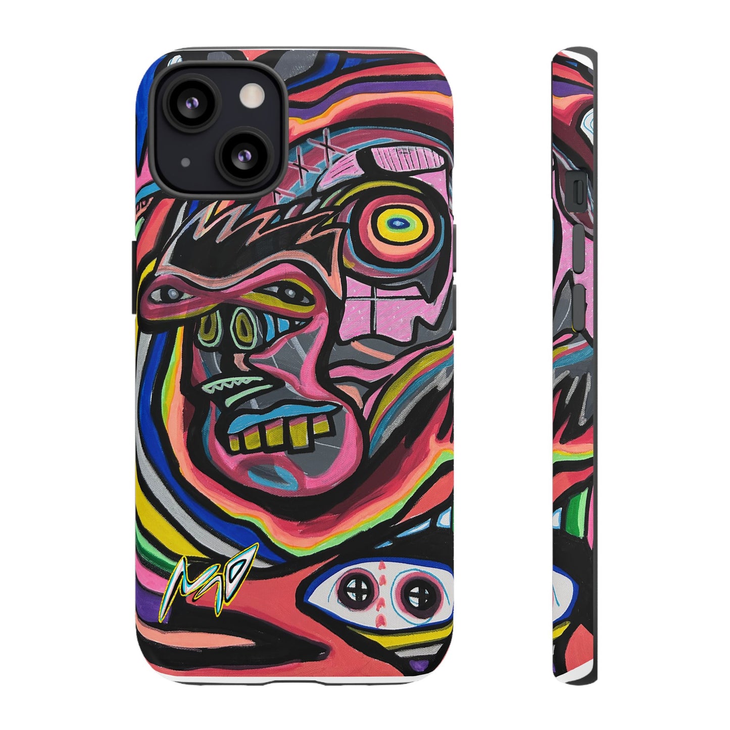 CRAZY Graffiti Phone Case — Colorful Street Art Protective Cover