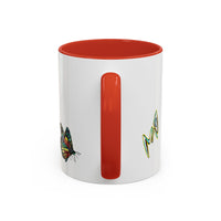 Colorful Butterfly Coffee Mug — Vibrant Monarch Art Accent Mug (11/15oz)