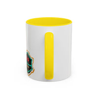 SAN JUAN.  Colorful Street Art Coffee Mug — Vibrant Alleyway & Playful Emblem Accent Mug