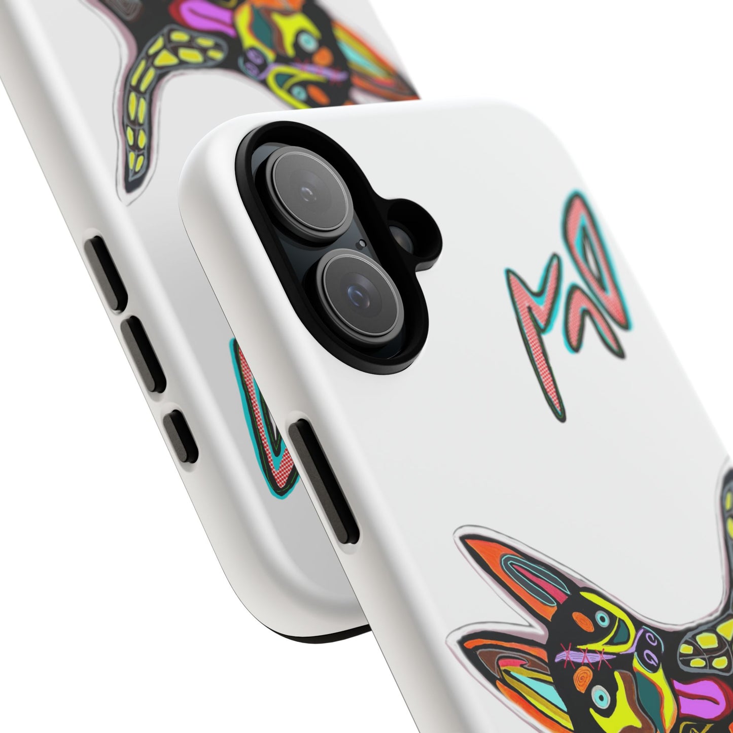 HUSKY  Colorful Abstract Dog Phone Case — 'MAD' Signature Protective Case