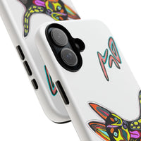 HUSKY  Colorful Abstract Dog Phone Case — 'MAD' Signature Protective Case