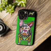 FRENCHIE  Art Phone Case – Colorful Pop Dog iPhone Cover