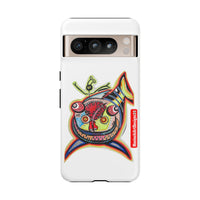 Phone Case — Colorful Abstract PARASITE  Fish Art Tough Cases