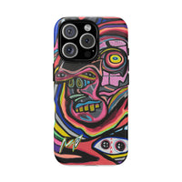 CRAZY Graffiti Phone Case — Colorful Street Art Protective Cover