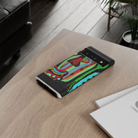 CRAZY.   Tribal Face Phone Case — Colorful Modern Art iPhone Cover
