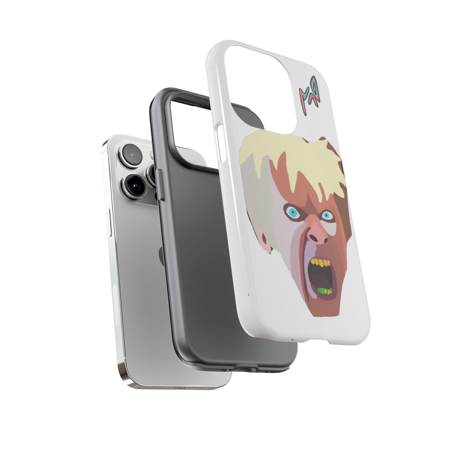 KAREN.  Phone Case — Retro Horror Face Graphic ("Tough Cases")