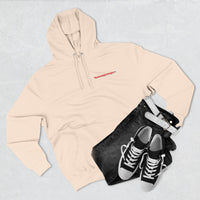 HEART ATTACK  Abstract Psyche Hoodie — Colorful Three-Panel Back Art Fleece Hoodie