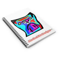 MONET  Bulldog Spiral Notebook — MovinchiArtDesigns Ruled Journal