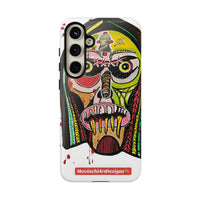 KUNTA.  Abstract Tribal Skull Phone Case — Colorful Street Art Protective Cover