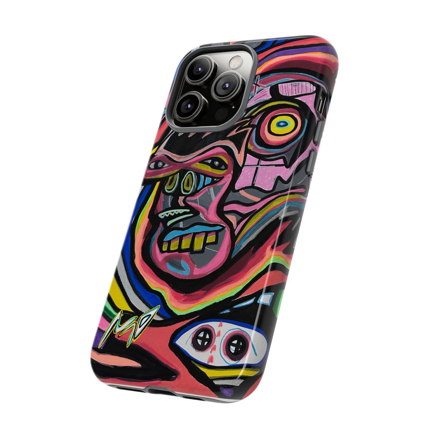 CRAZY Graffiti Phone Case — Colorful Street Art Protective Cover