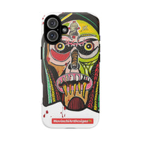 KUNTA.  Abstract Tribal Skull Phone Case — Colorful Street Art Protective Cover