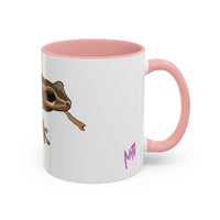 COQUI.  Frog Accent Coffee Mug — Cute Woodland Tree Frog Design (11/15 oz)