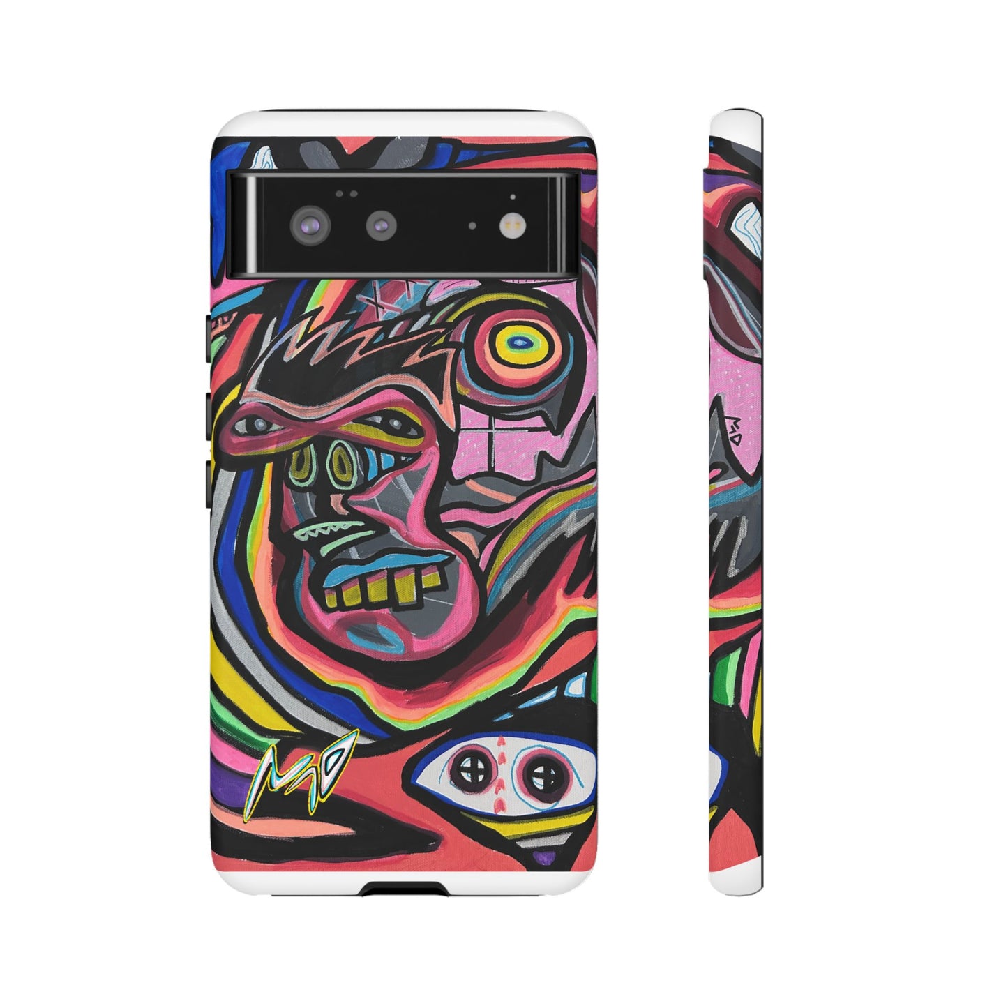 CRAZY Graffiti Phone Case — Colorful Street Art Protective Cover