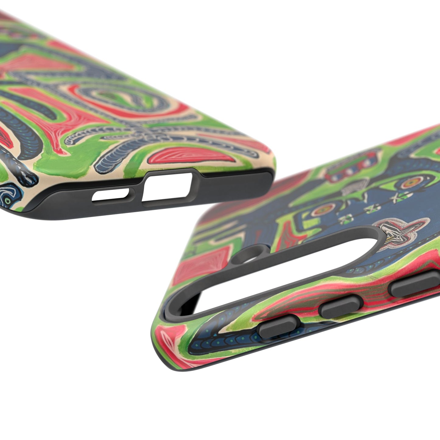 Abstract AFTERLIFE Phone Case — Bold Psychedelic Music Art