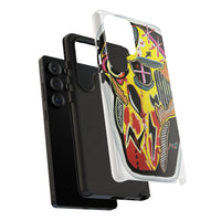 VINCENT.  Skull Riot Phone Case – Colorful Abstract Horror Art Protective Cover
