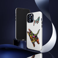 HUSKY  Colorful Abstract Dog Phone Case — 'MAD' Signature Protective Case