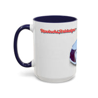 IS300 Car Lover Accent Coffee Mug – White Sports Sedan Design (11oz & 15oz)