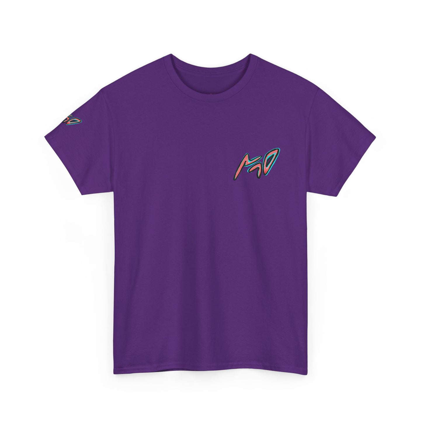 Graphic Tee — Colorful CRAZY TUNA  Illustration Back Print Tee
