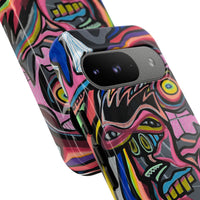 CRAZY Graffiti Phone Case — Colorful Street Art Protective Cover