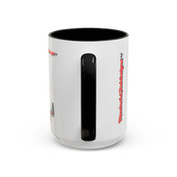 Surreal VINCENT Tribal Warrior Accent Coffee Mug — Colorful Skull Art 11/15oz