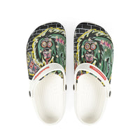 Graphic EVA Foam Clogs — Wild CHUPACABRAS  Monster Street Art Print