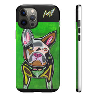 FRENCHIE  Art Phone Case – Colorful Pop Dog iPhone Cover