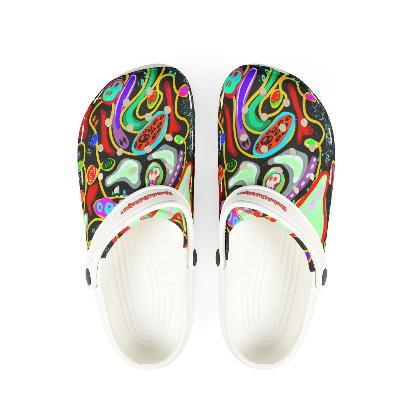 Psychedelic Swirl EVA Foam Clogs