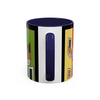 VIEJO SAN JUAN,  Colorful Cityscape Coffee Mug — Vibrant European Street Accent Mug