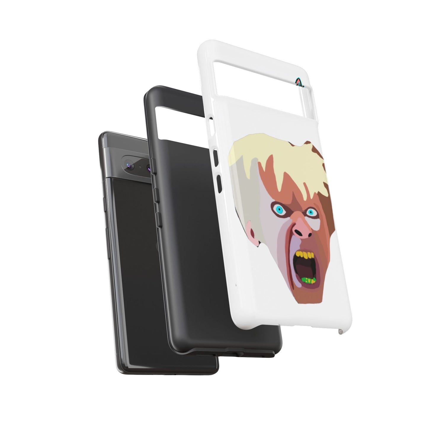 KAREN.  Phone Case — Retro Horror Face Graphic ("Tough Cases")