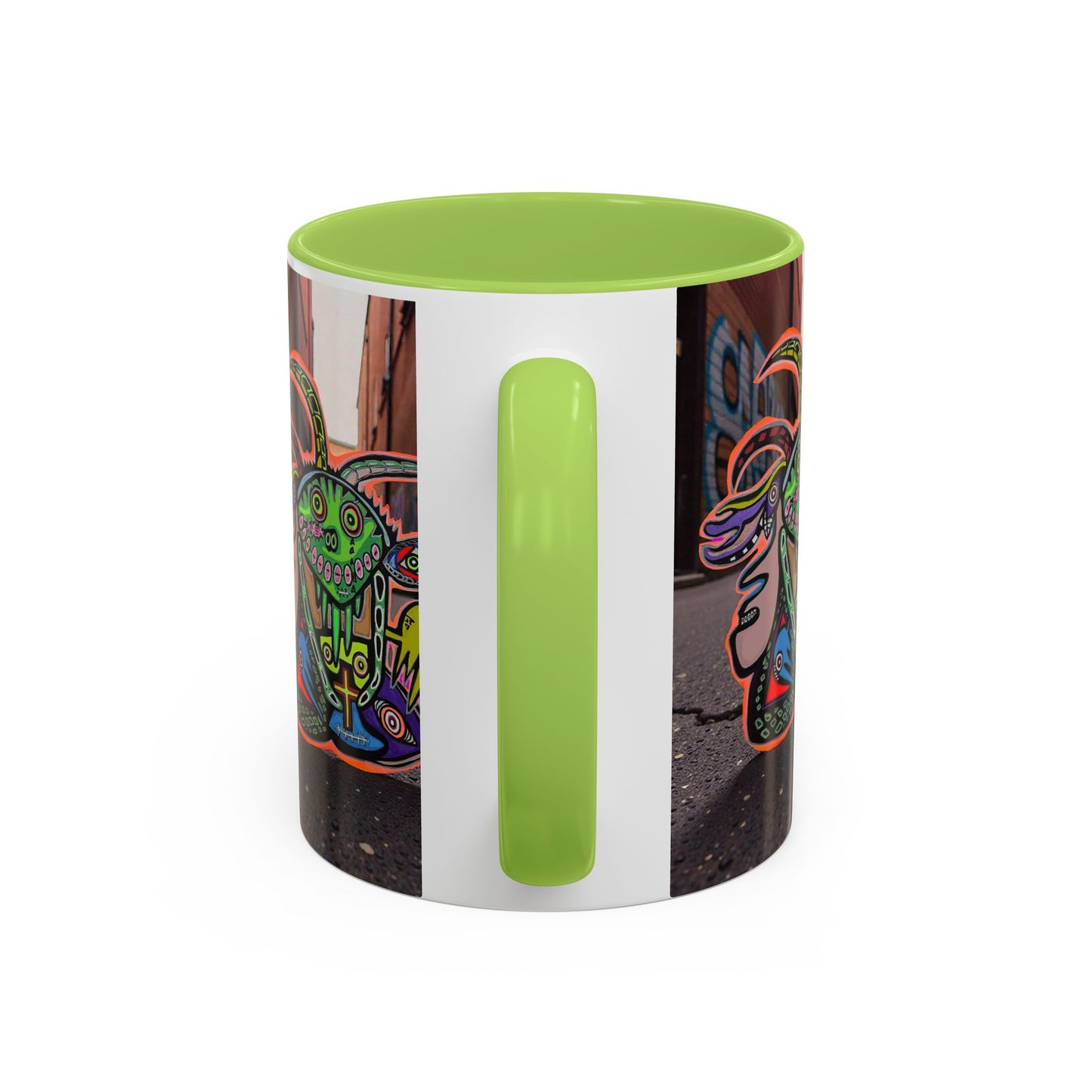 RYDER5.0  Street Art Mug — Colorful Graffiti Character Coffee Cup (11/15oz)