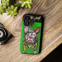 FRENCHIE  Art Phone Case – Colorful Pop Dog iPhone Cover