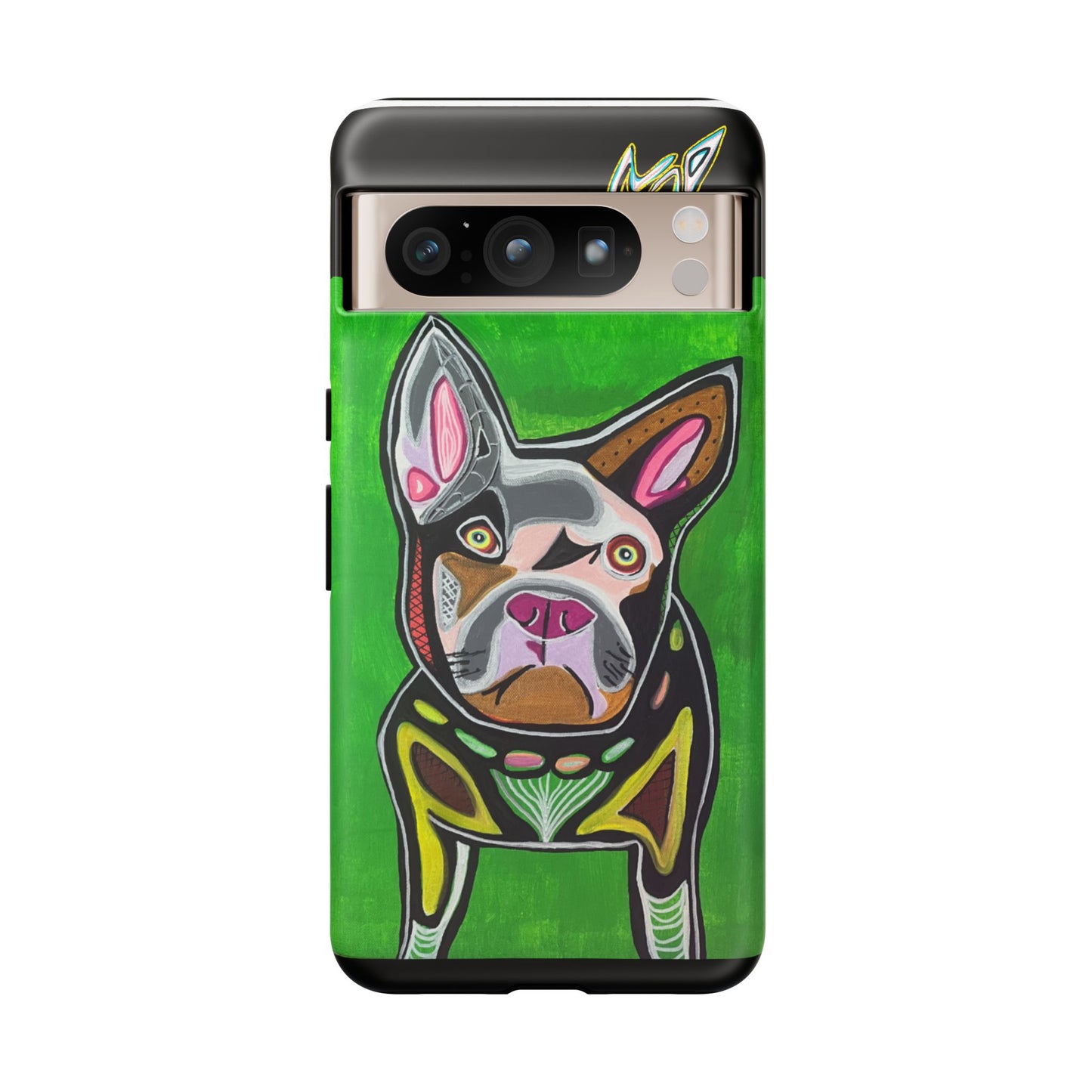 FRENCHIE  Art Phone Case – Colorful Pop Dog iPhone Cover