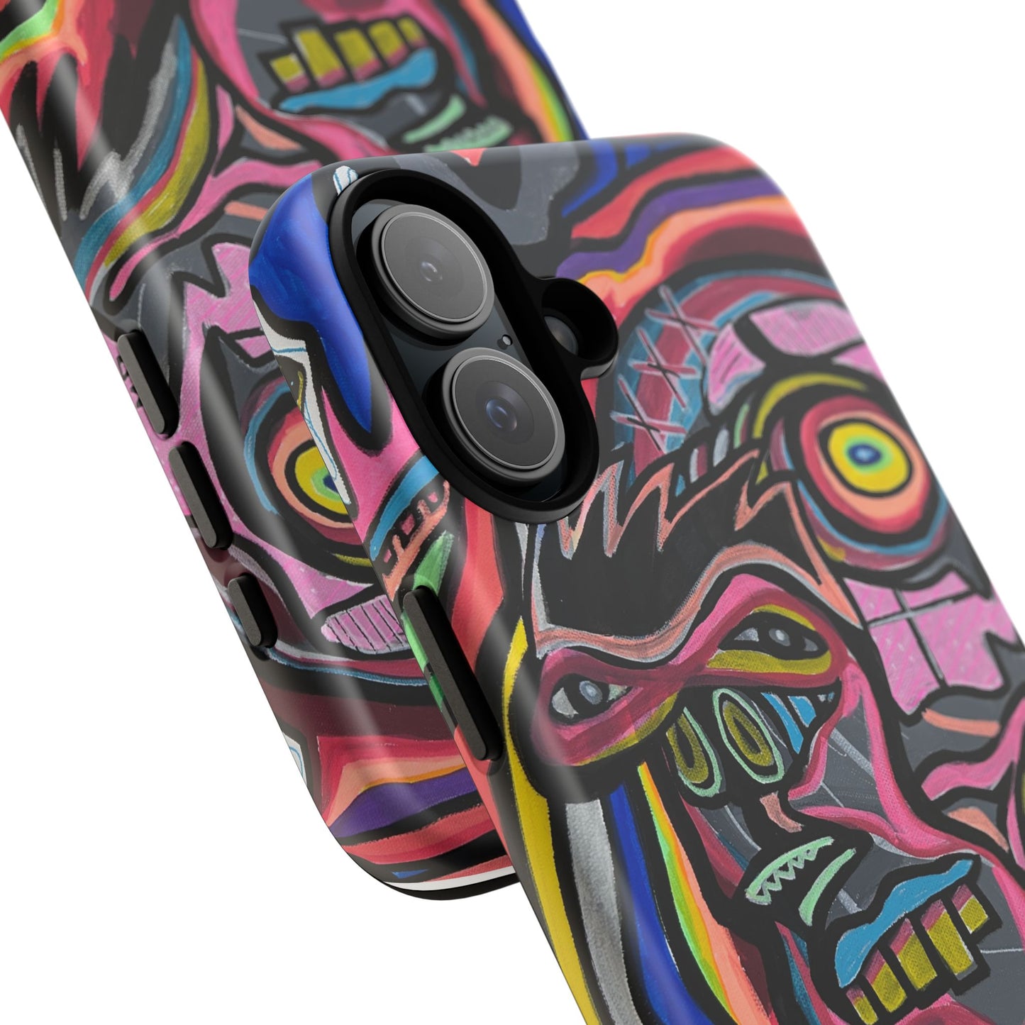 CRAZY Graffiti Phone Case — Colorful Street Art Protective Cover