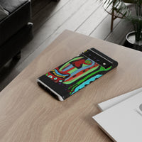 CRAZY.   Tribal Face Phone Case — Colorful Modern Art iPhone Cover