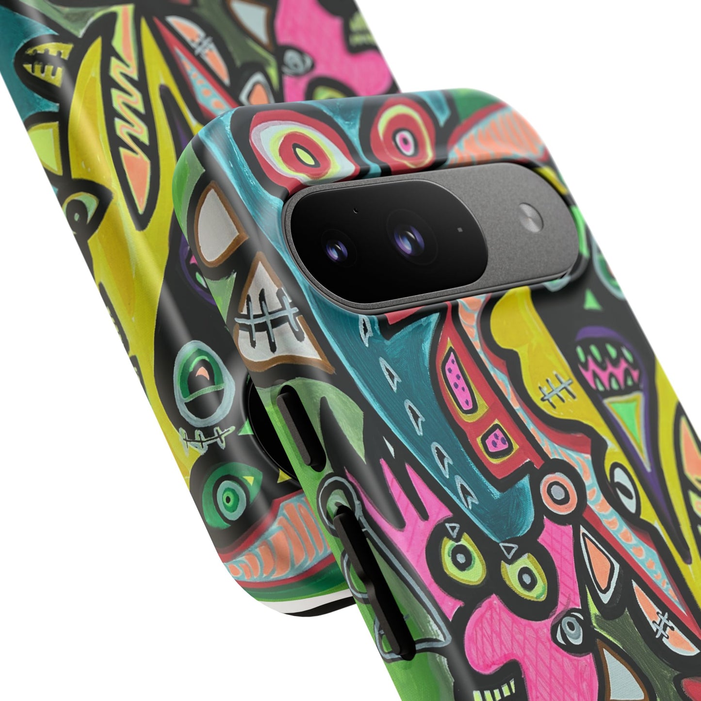 CONCERT  Abstract Graffiti Phone Case — Colorful Street Art Tough Cases