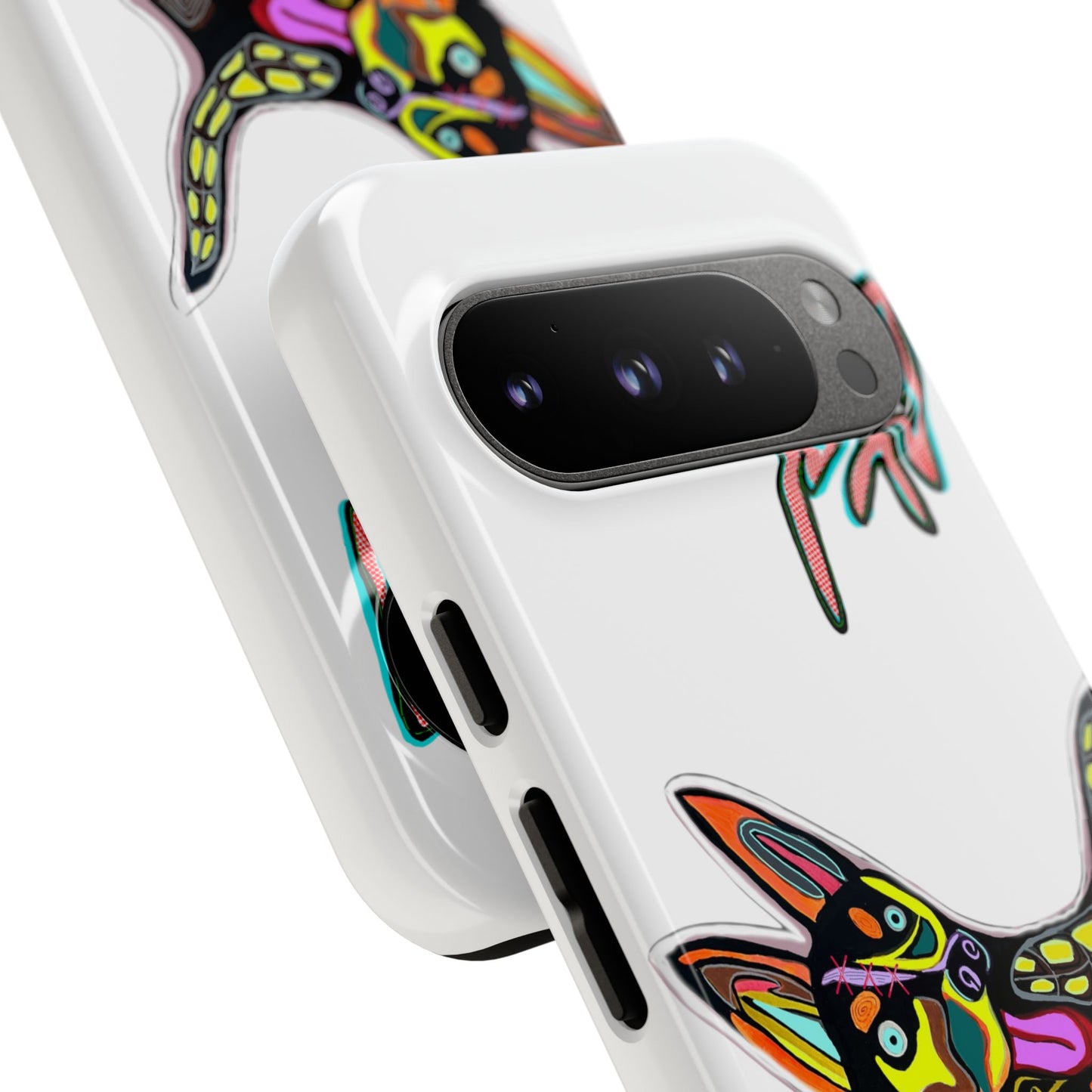 HUSKY  Colorful Abstract Dog Phone Case — 'MAD' Signature Protective Case
