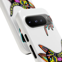HUSKY  Colorful Abstract Dog Phone Case — 'MAD' Signature Protective Case
