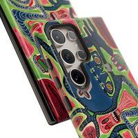 Abstract AFTERLIFE Phone Case — Bold Psychedelic Music Art