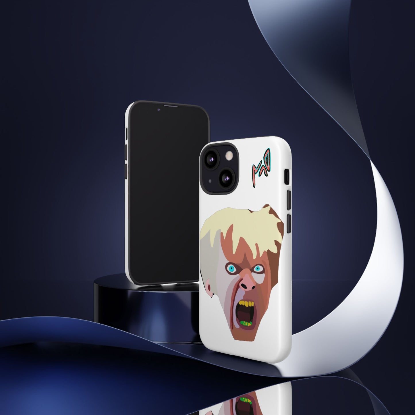 KAREN.  Phone Case — Retro Horror Face Graphic ("Tough Cases")
