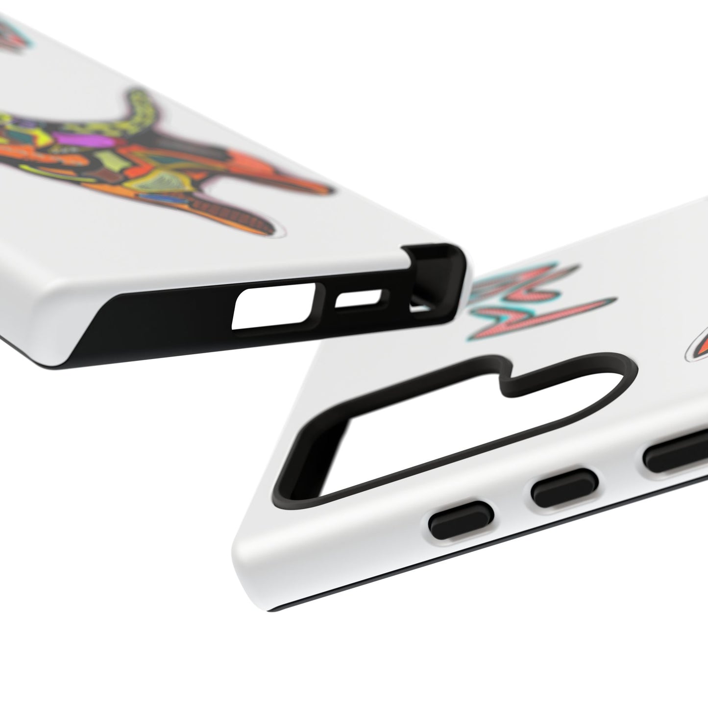 HUSKY  Colorful Abstract Dog Phone Case — 'MAD' Signature Protective Case