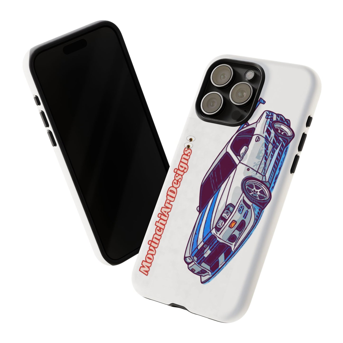 Retro Skyline r34 Phone Case — Vintage Sports Car Graphic