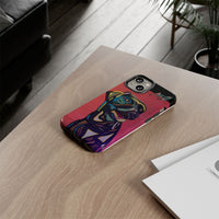Colorful Pit LABRADOR Tough Phone Case — Vibrant Pop Art Dog Design