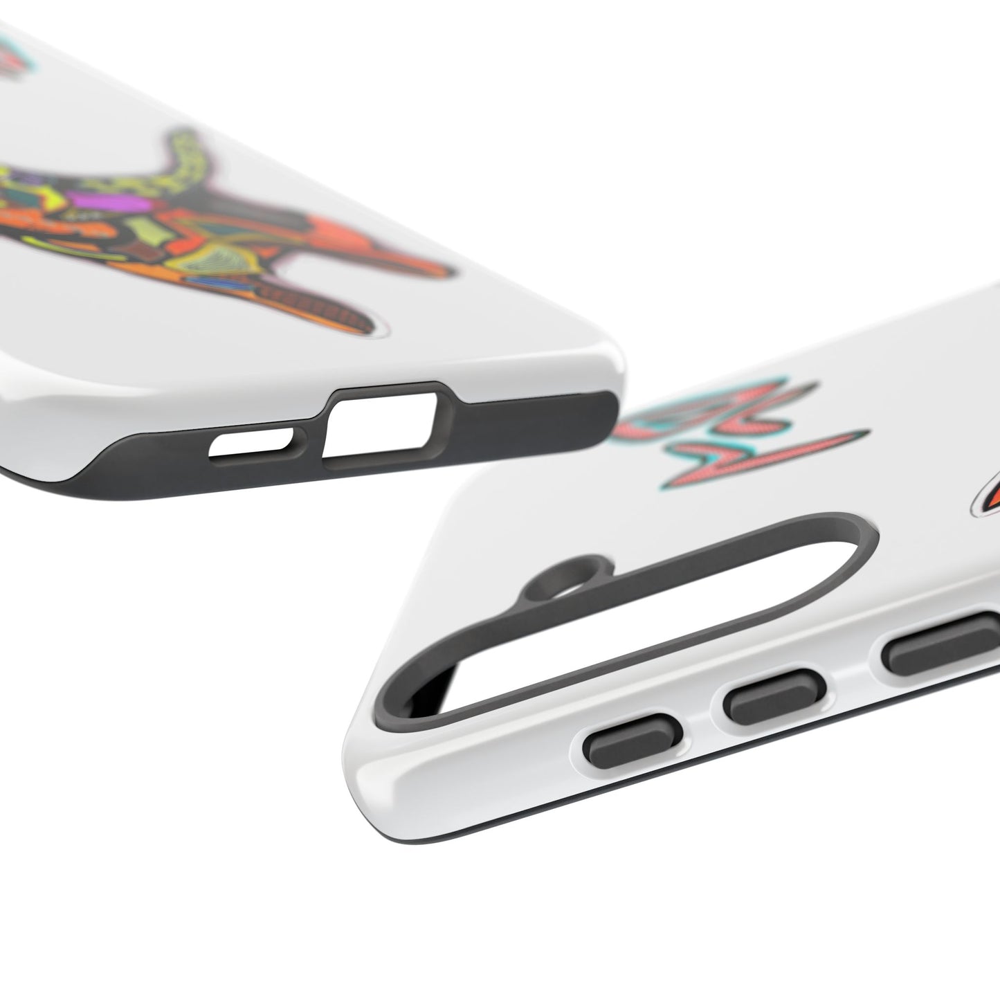 HUSKY  Colorful Abstract Dog Phone Case — 'MAD' Signature Protective Case