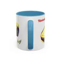 GALLARDO.  Sports Car Coffee Mug — Yellow Supercar Accent Mug (11/15oz)
