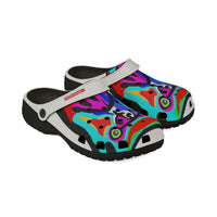 MONET2.0  Colorful Abstract Art EVA Clogs — Vibrant Summer Slip-On Shoes