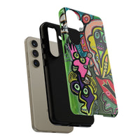 CONCERT  Abstract Graffiti Phone Case — Colorful Street Art Tough Cases